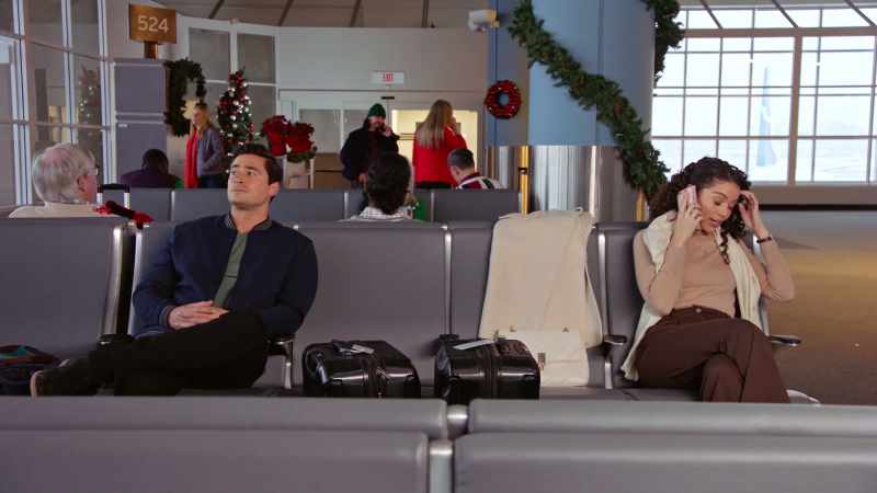 No, no. My flight got cancelled, so
