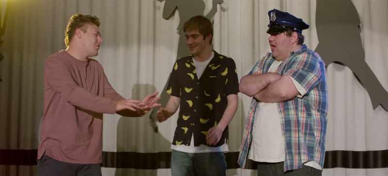 No, no, no, no, no. It's just gonna be us three