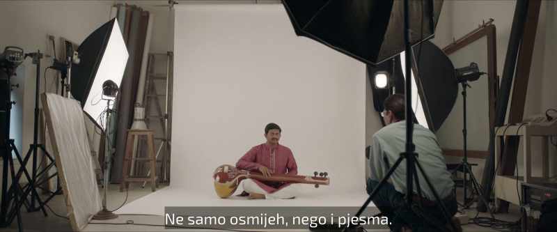 No, no, not just a smile, smile and sing