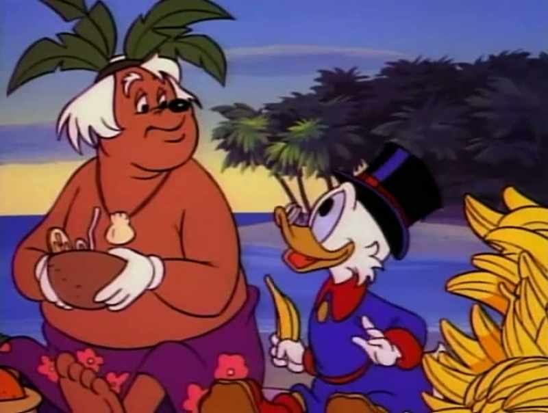 No, no, Scrooge. Curse you
