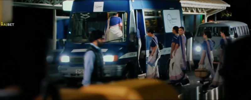 No, no. There is no bus here for the Indian team