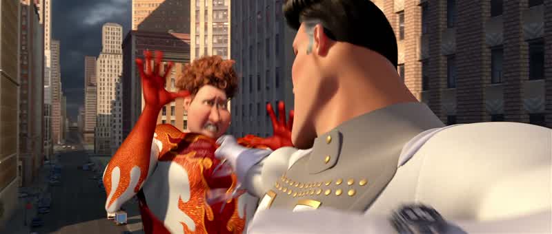 No, not in the face, man