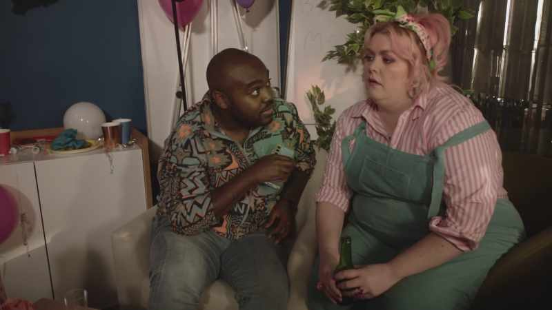 No, not your job any more, Ruby, you dumped him, remember?