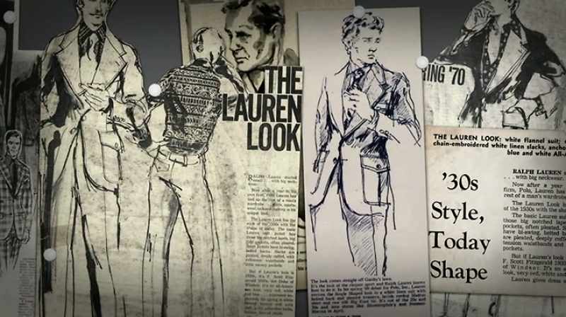 No one was doing wrinkled, unconstructed suits