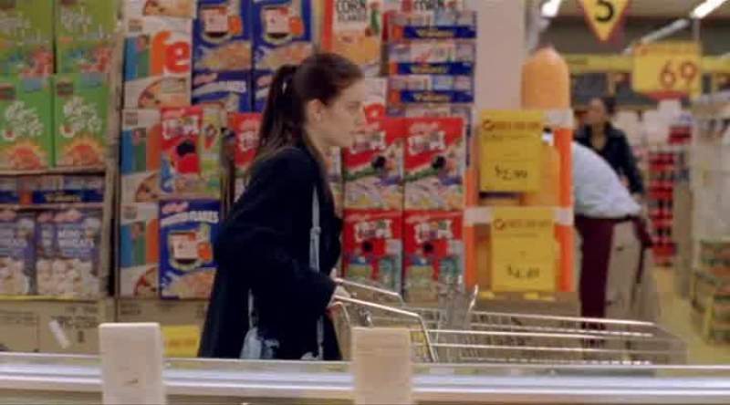 No one ever thinks about death in a supermarket