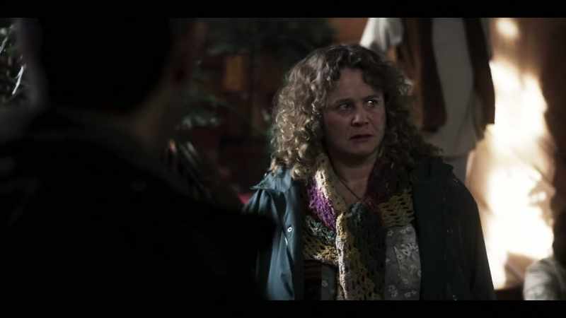 No one is leaving this house. -Cowboy: She wants Sam