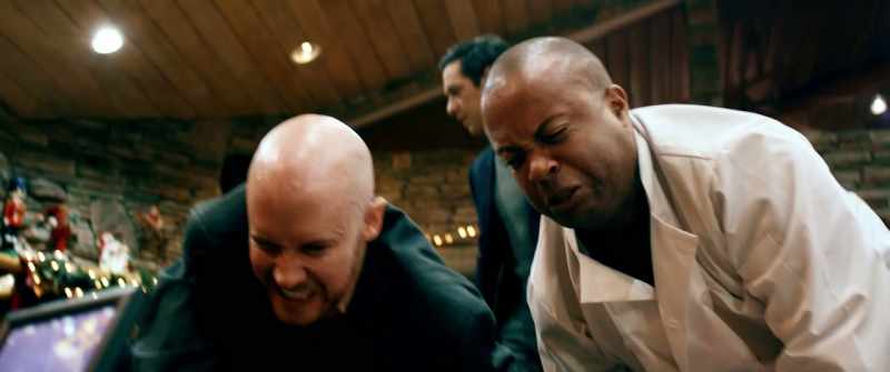 No one's going to prison, because no one's taking my father anywhere!