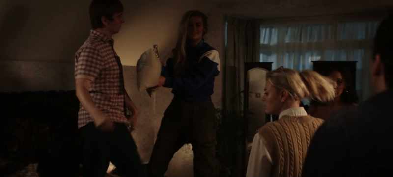 No, out! Get out now. This room's off-limits