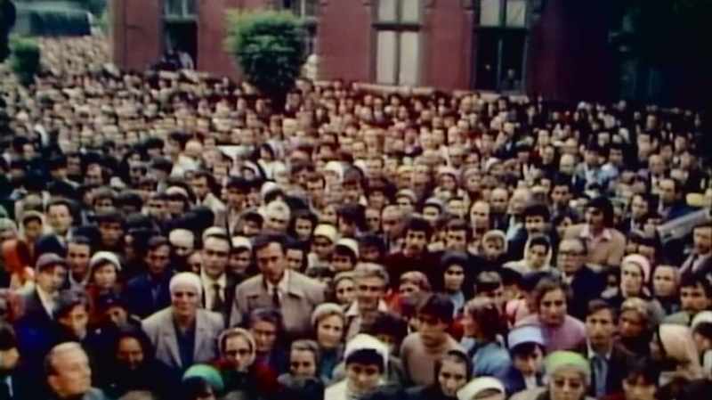 No question, Billy Graham with other messengers