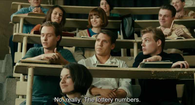 No, really, the lottery numbers