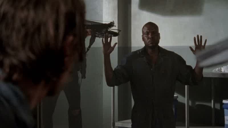 Ah! Easy, now. I got him. Man, get down on your knees. We don't have no affiliation to what just hap