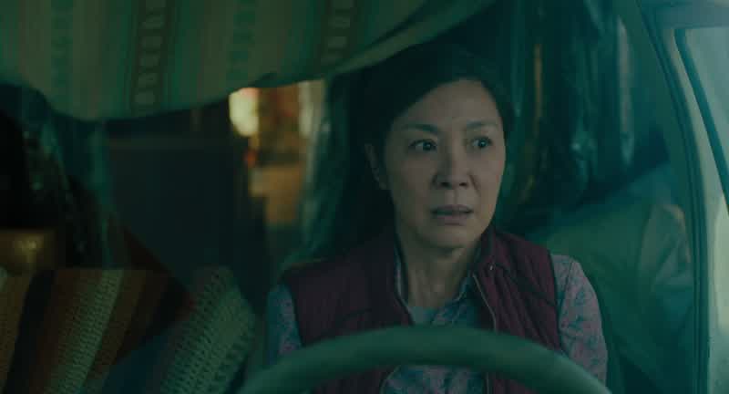 No. She's in a local divergent universe. No, no, no. She's gone home... to finish the taxes