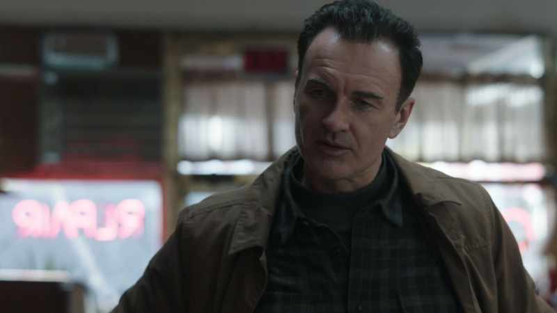 No, he said he'd been staying...in Ravenswood