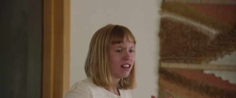 No, she had the language of an ordinary 3-year-old