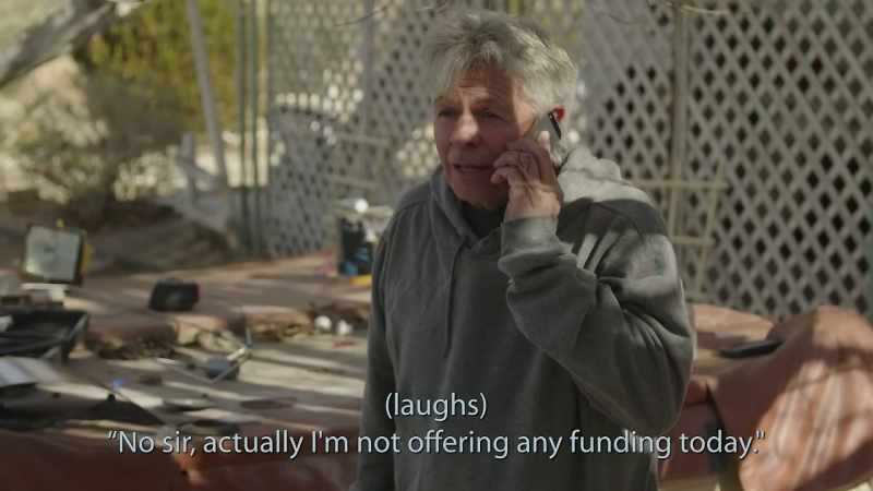 No, sir. Actually, I'm not offering any funding today