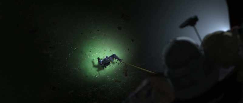 No! Smells awful down here!