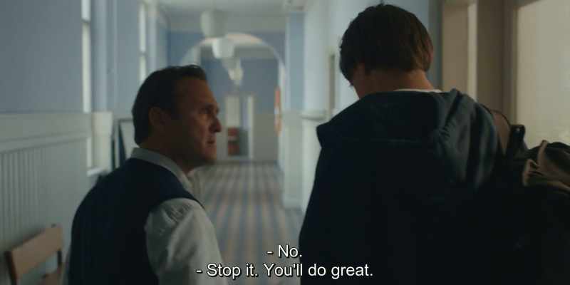 No. - Stop it. You'll do great