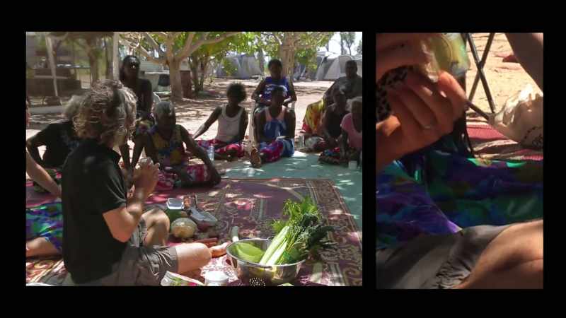 No sugar in this one, but... [speaks Yolngu Matha]