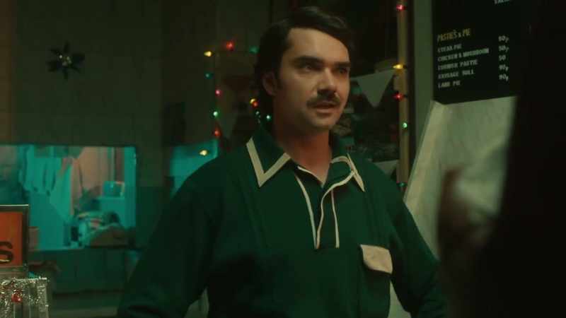 No, that's just Saunders. He's always in here, just, er