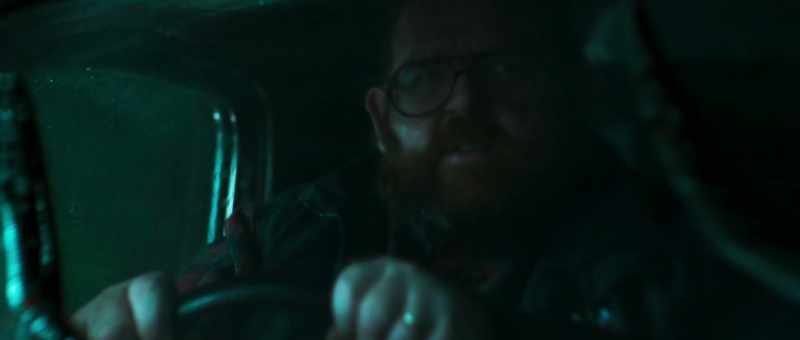 No. The taxi was empty. It was just me