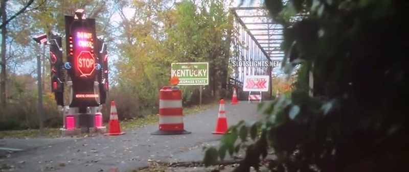 No, there's checkpoints at every road across the border
