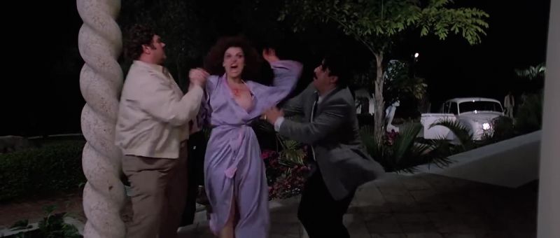 No! This is Tony's place! Let me go!