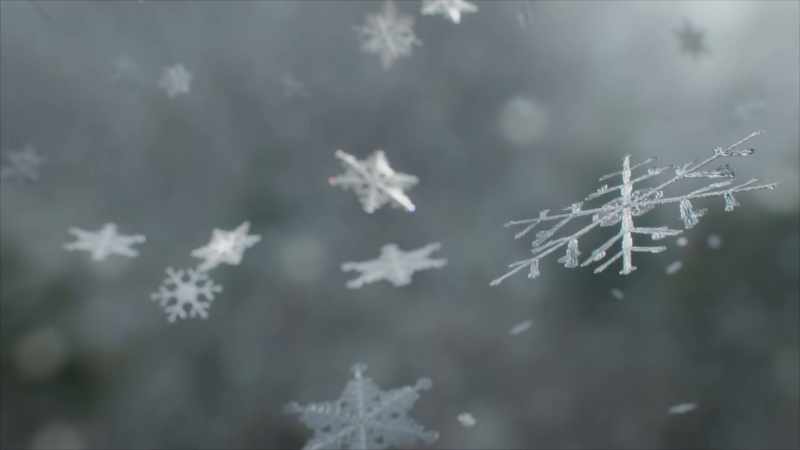 No two snow crystals are exactly the same