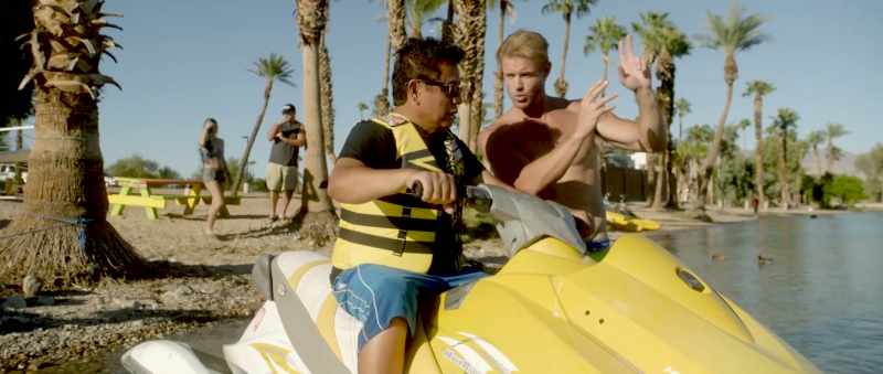 No waves until you reach the buoy