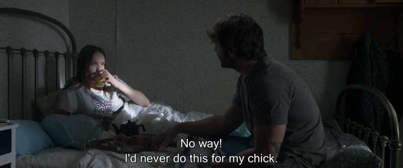 No way. I'd never do this for my chick