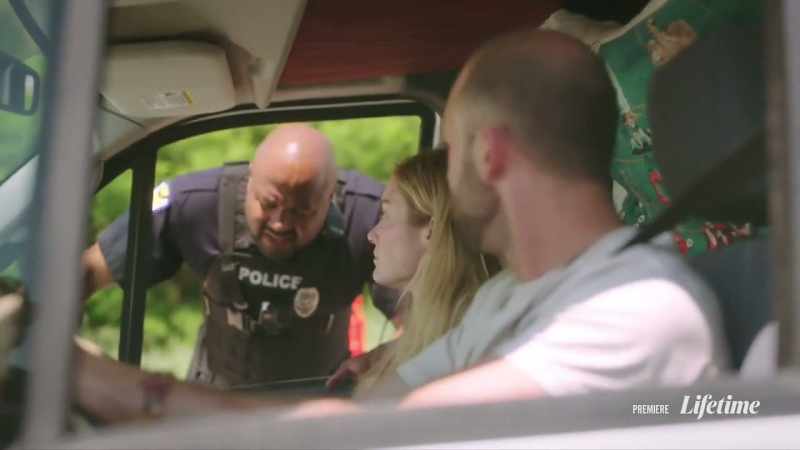 No, you weren't. You pulled over when you heard the thing