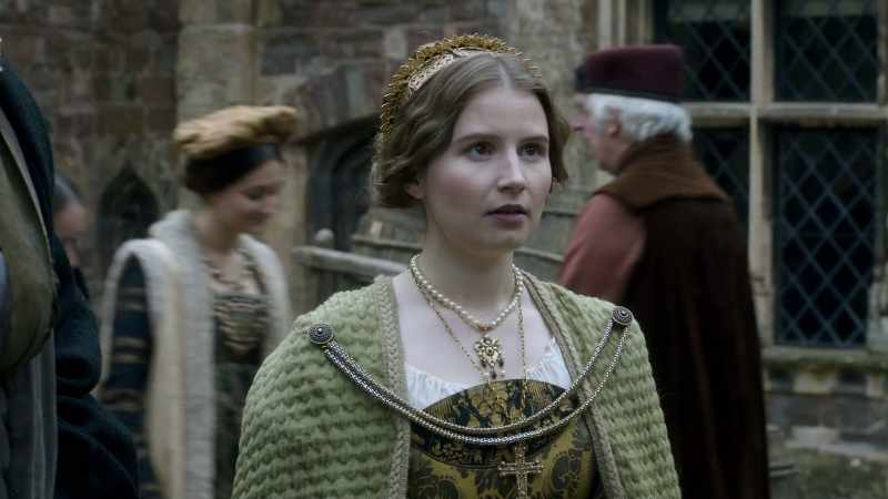No, you will stay here with him at the palace, Lady Pole