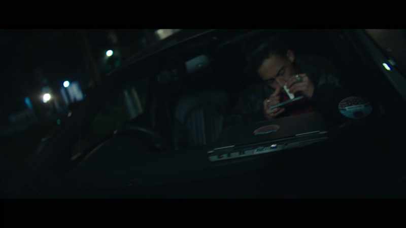 No. - Yeah. So he's in the car