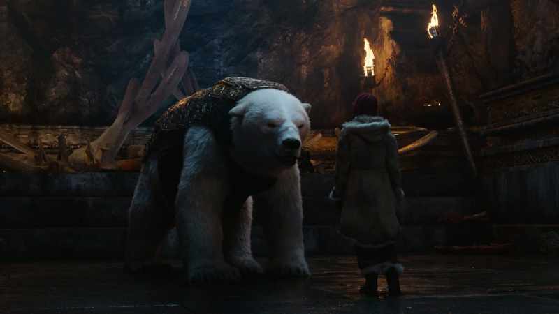 No. You must stay here with me, dæmon