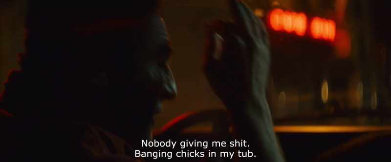 Nobody giving me shit. Banging chicks in my tub