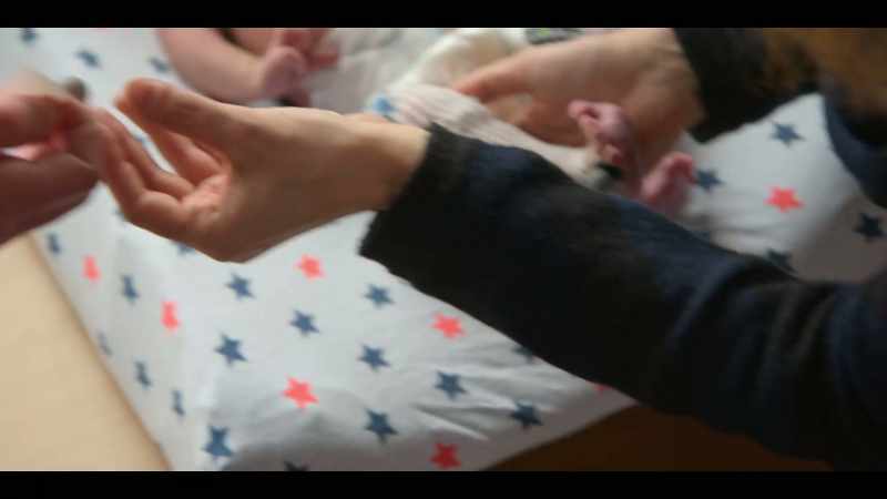 Nobody had studied newborn walking like this before