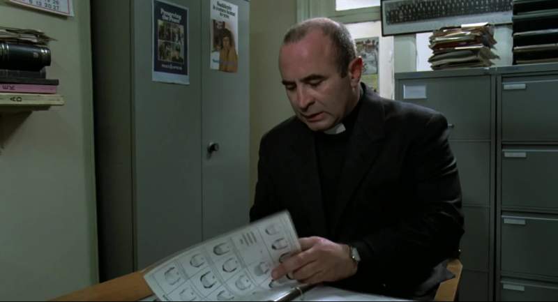 Nobody touches the priest