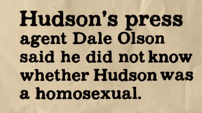 Nobody would say he was gay