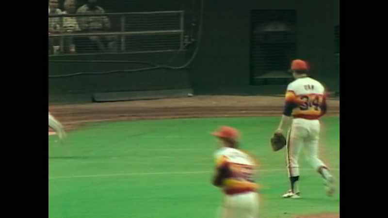 Nolan Ryan, gets strike out number eight