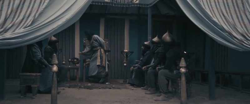 Nomads use a feigned retreat