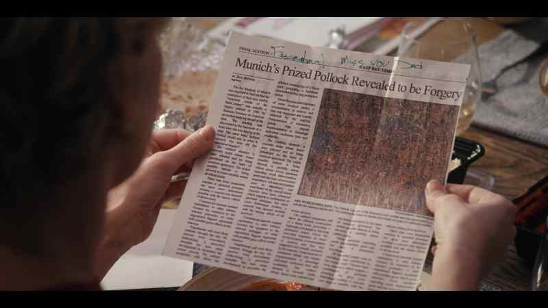 Nope. It is an article about an art forgery at a German museum