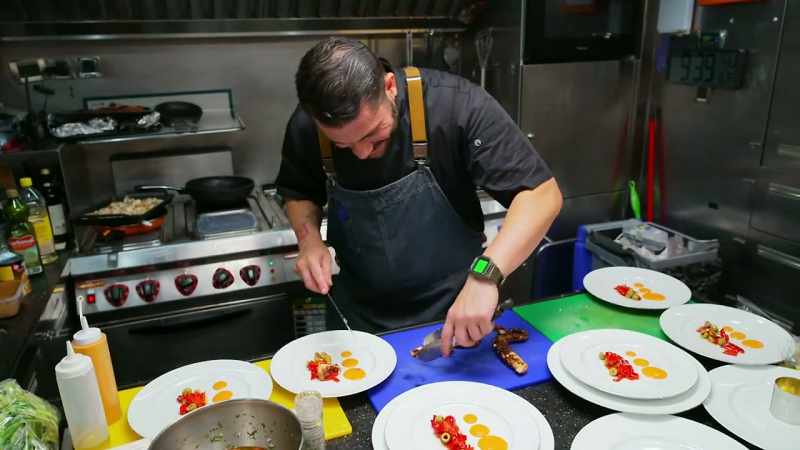 Normally, multi-course dishes are made