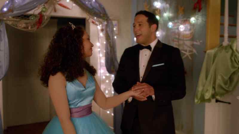 Normally, we start with a father-daughter dance