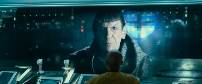 Mr SpockAdmiralI'll deal with you in aI am ashamed to be your daughterSir we just had a hangar door open on deck 13KhanThey're going to have full power and we're walkingThe turbolifts are easily