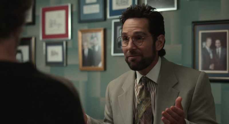 Not be confronted by your… pathologies. -I'm sorry