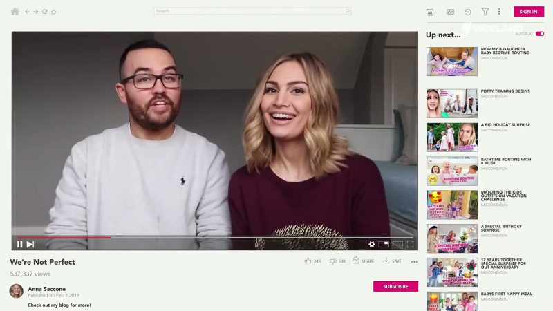 Not my channel. I have brought Jonathan, my husband