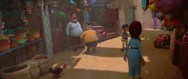 Not doing so well seeing the big world, Raya