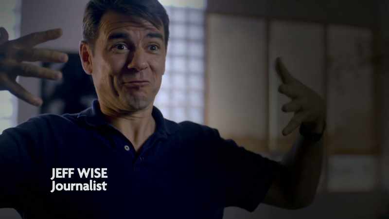 NOT EVEN SWAYING. HE'S JUST SORT OF, LIKE