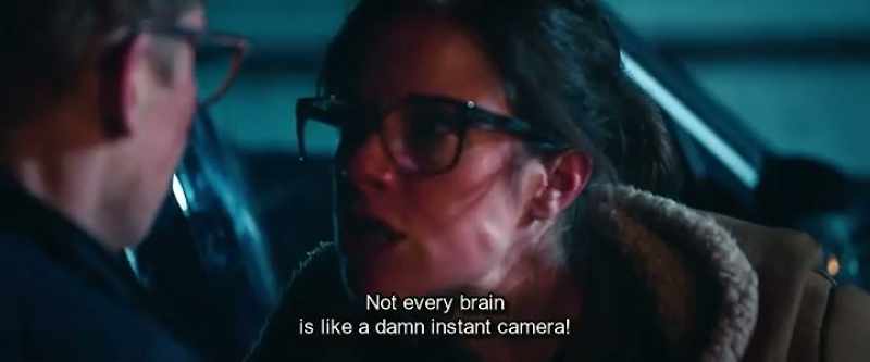 Not every brain is like a damn instant camera!