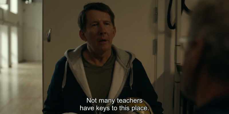 Not many teachers have keys to this place