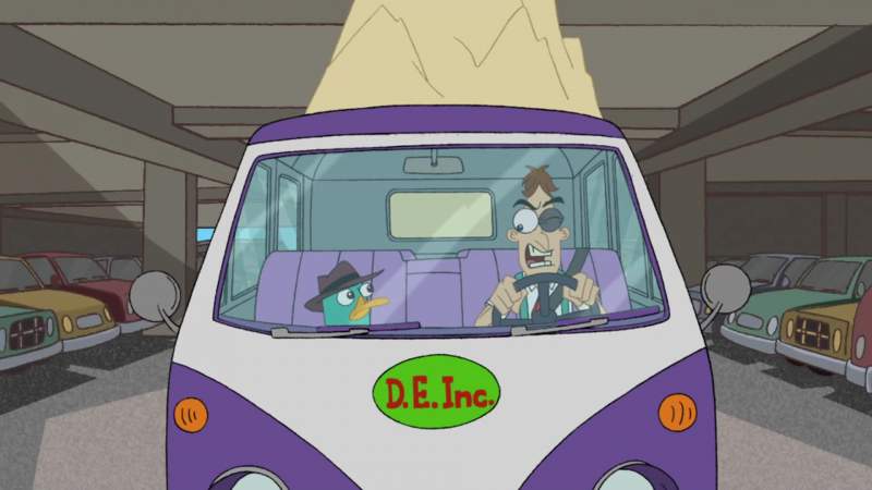 Not one word Perry the Platypus